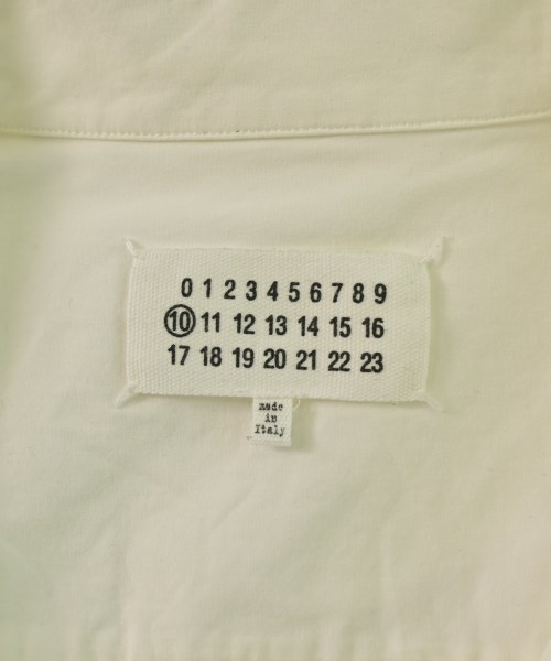 Maison Margiela（メゾンマルジェラ）カジュアルシャツ 白 サイズ:39(M位) メンズ/2200665835049