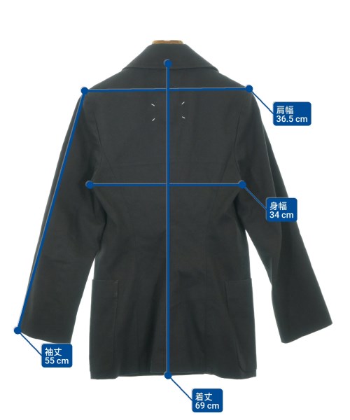 Maison Margiela（メゾンマルジェラ）テーラードジャケット 黒 サイズ:38(S位) レディース/2200665977060