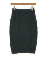 Maison Margiela（メゾンマルジェラ）ひざ丈スカート 黒 サイズ:S レディース/2200665977213