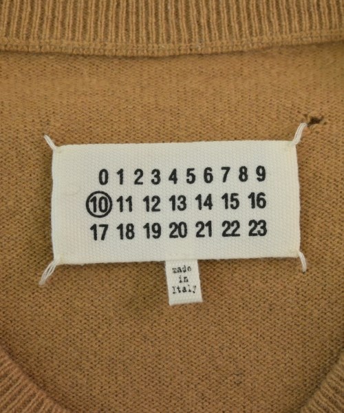 Maison Margiela（メゾンマルジェラ）ニット・セーター ベージュ サイズ:L メンズ/2200664079031
