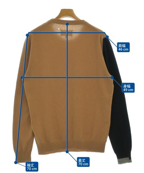 Maison Margiela（メゾンマルジェラ）ニット・セーター ベージュ サイズ:L メンズ/2200664079031