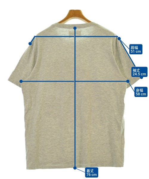 Maison Margiela（メゾンマルジェラ）Tシャツ・カットソー グレー サイズ:54(XXL位) メンズ/2200662482109