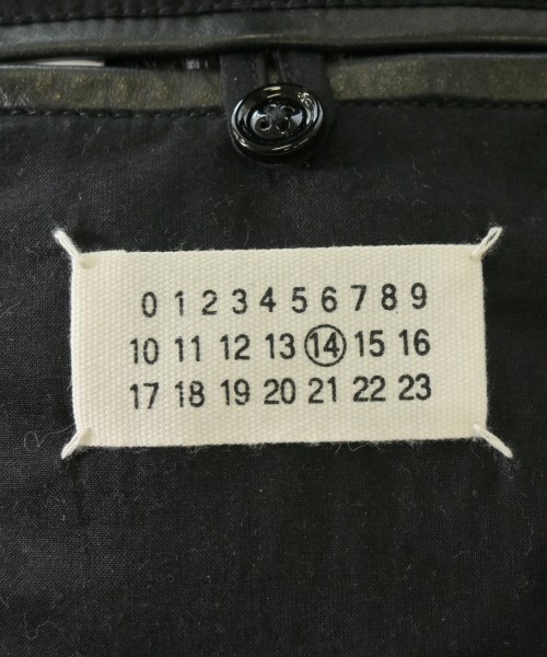 Maison Margiela（メゾンマルジェラ）ライダース 黒 サイズ:54(XXL位) メンズ/2200667264021