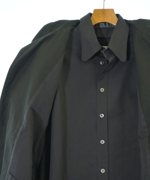 Maison Margiela（メゾンマルジェラ）ステンカラーコート 黒 サイズ:46(M位) メンズ/2200667299016