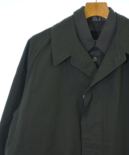 Maison Margiela（メゾンマルジェラ）ステンカラーコート 黒 サイズ:46(M位) メンズ/2200667299016