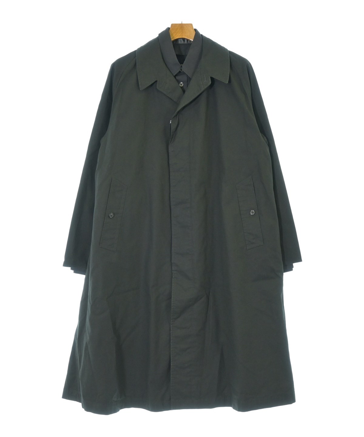 Maison Margiela（メゾンマルジェラ）ステンカラーコート 黒 サイズ:46
