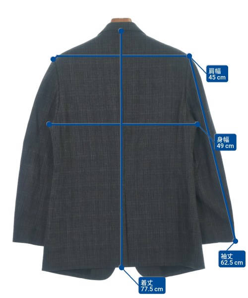 Maison Margiela（メゾンマルジェラ）テーラードジャケット グレー サイズ:48(L位) メンズ/2200667303010