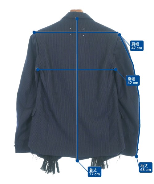 Maison Margiela（メゾンマルジェラ）カジュアルジャケット 紺 サイズ:40(XS位) メンズ/2200667685024