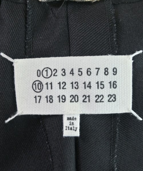 Maison Margiela（メゾンマルジェラ）スラックス 黒 サイズ:38(S位) メンズ/2200667699076