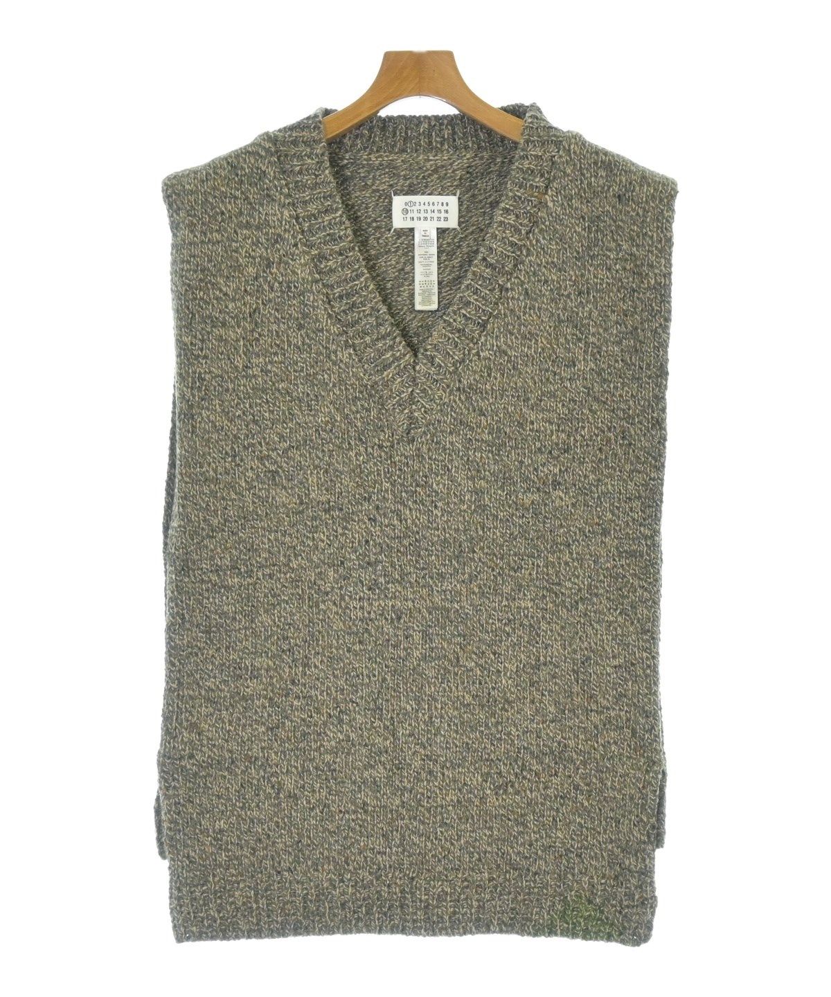 Maison Margiela（メゾンマルジェラ）ベスト 茶 サイズ:M メンズ