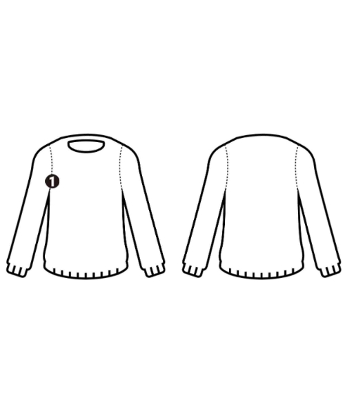 Maison Margiela（メゾンマルジェラ）ニット・セーター グレー サイズ:M メンズ/2200668443012