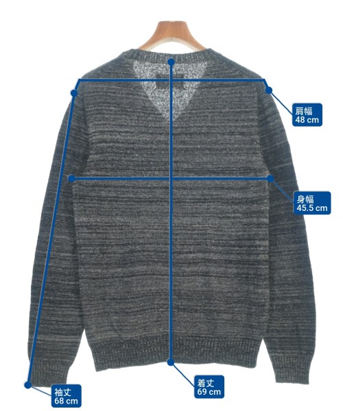 Maison Margiela（メゾンマルジェラ）ニット・セーター グレー サイズ:M メンズ/2200668443012