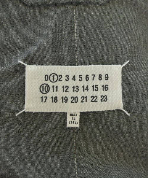 Maison Margiela（メゾンマルジェラ）ステンカラーコート グレー サイズ:48(L位) メンズ/2200669168013