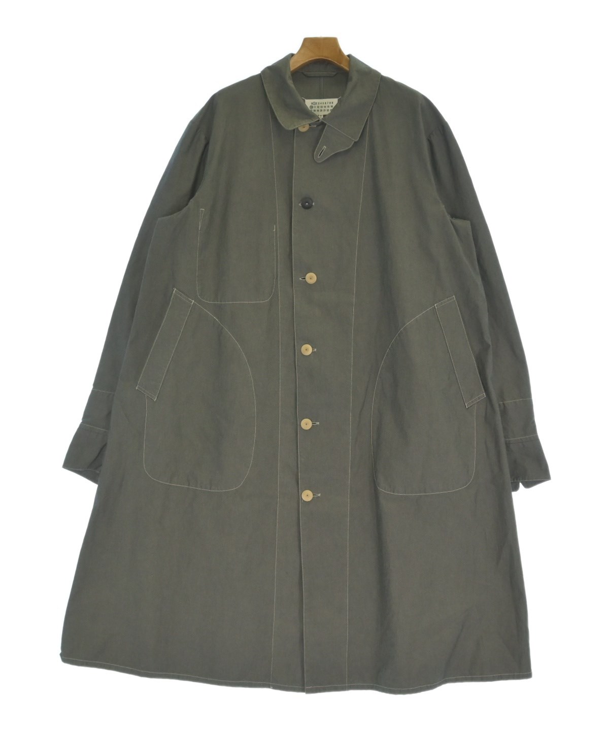 Maison Margiela（メゾンマルジェラ）ステンカラーコート グレー