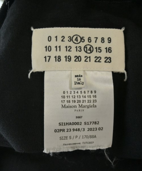 Maison Margiela（メゾンマルジェラ）ニット・セーター 黒 サイズ:S メンズ/2200669258011