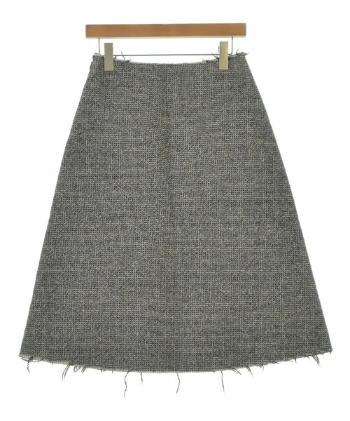 Maison Margiela（メゾンマルジェラ）ひざ丈スカート 黒 サイズ:38(S位) レディース/2200669410020