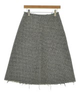 Maison Margiela（メゾンマルジェラ）ひざ丈スカート 黒 サイズ:38(S位) レディース/2200669410020