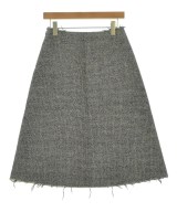 Maison Margiela（メゾンマルジェラ）ひざ丈スカート 黒 サイズ:38(S位) レディース/2200669410020
