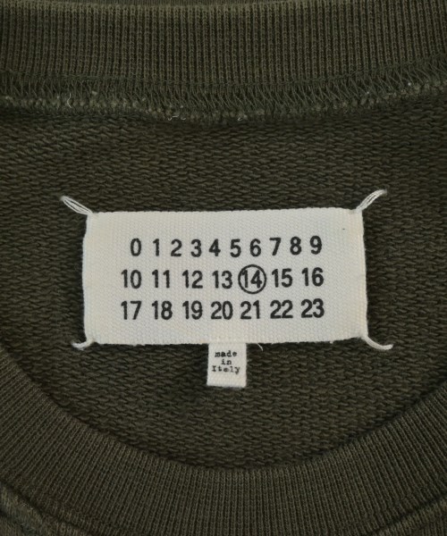 Maison Margiela（メゾンマルジェラ）スウェット カーキ サイズ:44(S位) メンズ/2200669136029