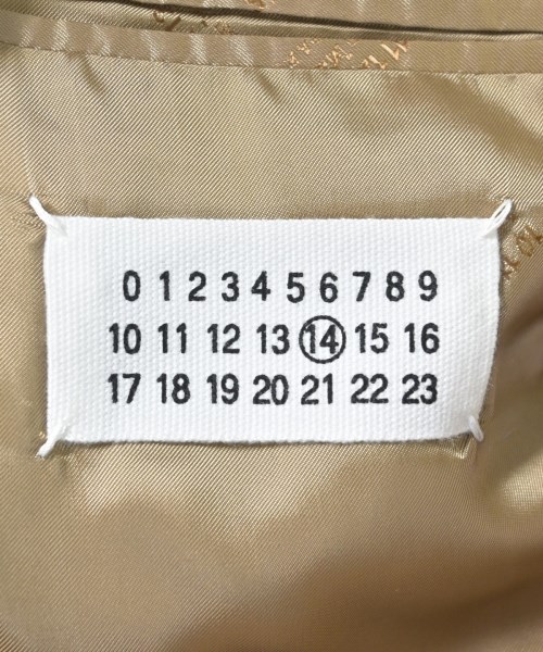 Maison Margiela（メゾンマルジェラ）トレンチコート ベージュ サイズ:46(M位) メンズ/2200665322174