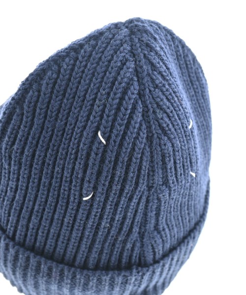 Maison Margiela（メゾンマルジェラ）ニットキャップ・ビーニー 紺 サイズ:M メンズ/2200669994162