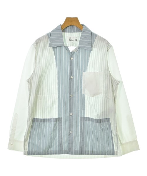 Maison Margiela(メゾンマルジェラ)カジュアルシャツ 青 サイズ:46(M位)/2200671407018