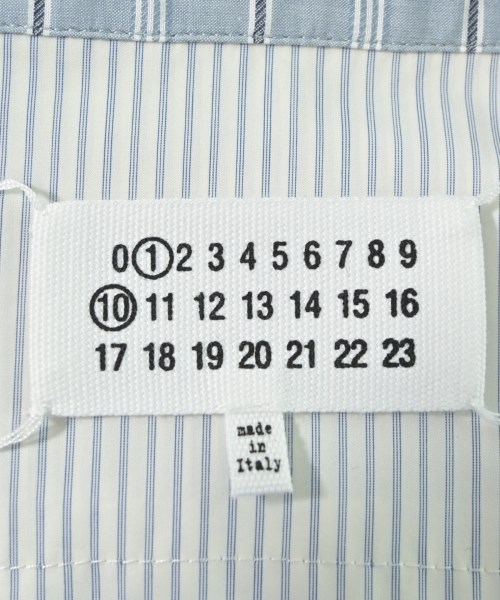 Maison Margiela（メゾンマルジェラ）カジュアルシャツ 青 サイズ:46(M位) メンズ/2200671407018