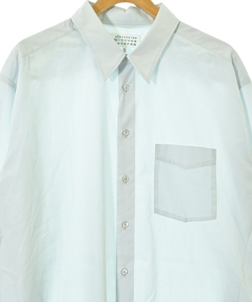 Maison Margiela（メゾンマルジェラ）カジュアルシャツ 青 サイズ:40(XXL位) メンズ/2200671407025