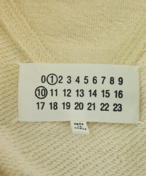 Maison Margiela（メゾンマルジェラ）パーカー ベージュ サイズ:L メンズ/2200671717117