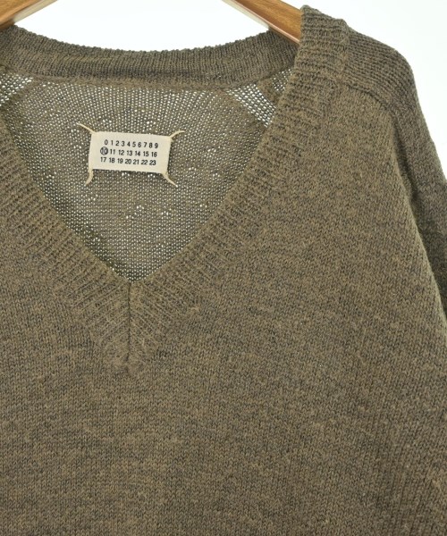 Maison Margiela（メゾンマルジェラ）ニット・セーター 茶 サイズ:M メンズ/2200671966010