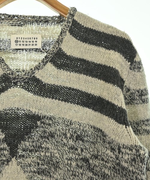 Maison Margiela（メゾンマルジェラ）ニット・セーター グレー サイズ:S メンズ/2200665893452