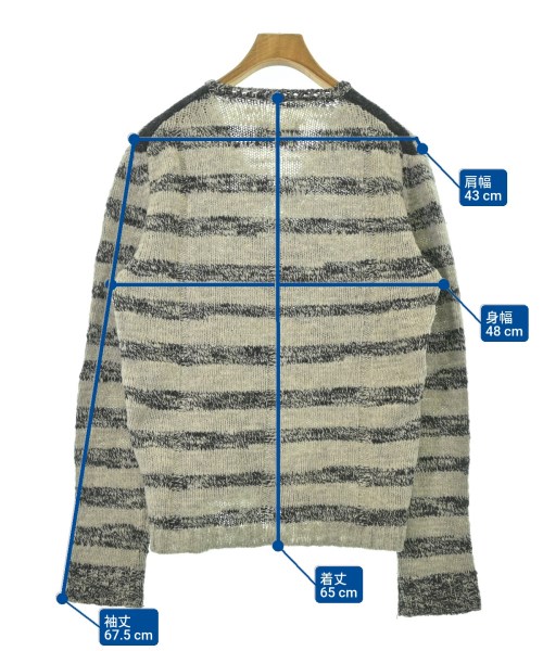 Maison Margiela（メゾンマルジェラ）ニット・セーター グレー サイズ:S メンズ/2200665893452