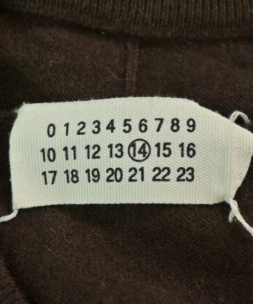 Maison Margiela（メゾンマルジェラ）ニット・セーター 茶 サイズ:S メンズ/2200665893469