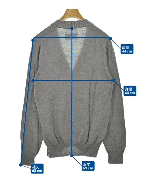 Maison Margiela（メゾンマルジェラ）カーディガン グレー サイズ:S メンズ/2200665893476
