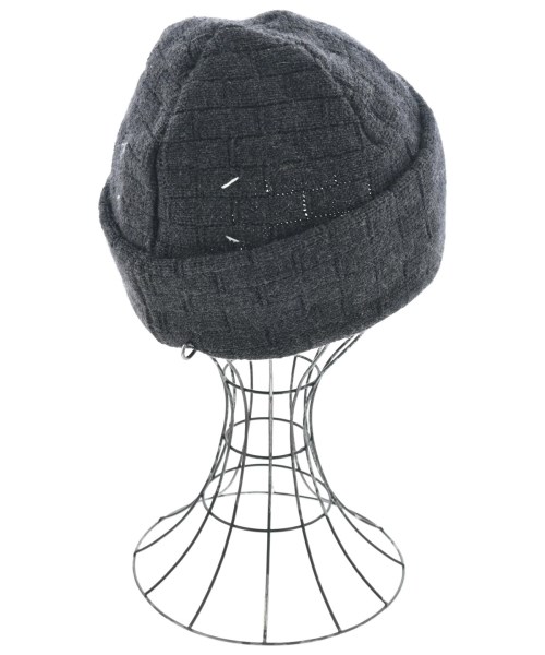 Maison Margiela（メゾンマルジェラ）ニットキャップ・ビーニー グレー サイズ:S メンズ/2200665893667