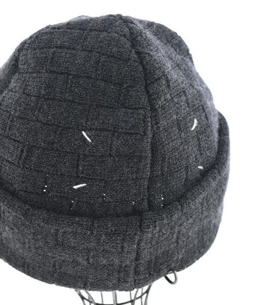 Maison Margiela（メゾンマルジェラ）ニットキャップ・ビーニー グレー サイズ:S メンズ/2200665893667