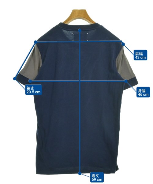 Maison Margiela（メゾンマルジェラ）Tシャツ・カットソー 紺 サイズ:44(S位) メンズ/2200729177214