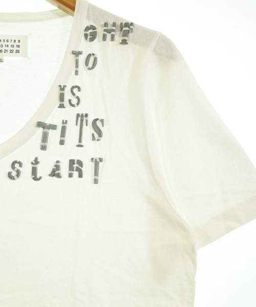 Maison Margiela（メゾンマルジェラ）Tシャツ・カットソー 白 サイズ:S メンズ/2200729438070