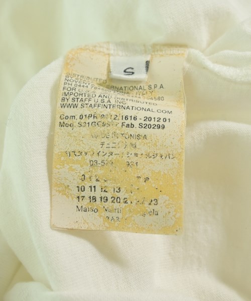 Maison Margiela（メゾンマルジェラ）Tシャツ・カットソー 白 サイズ:S メンズ/2200729438070