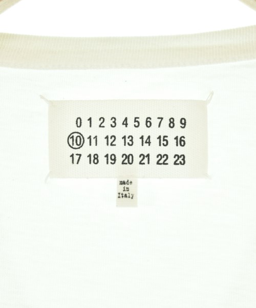 Maison Margiela（メゾンマルジェラ）Tシャツ・カットソー 白 サイズ:44(S位) メンズ/2200723486183