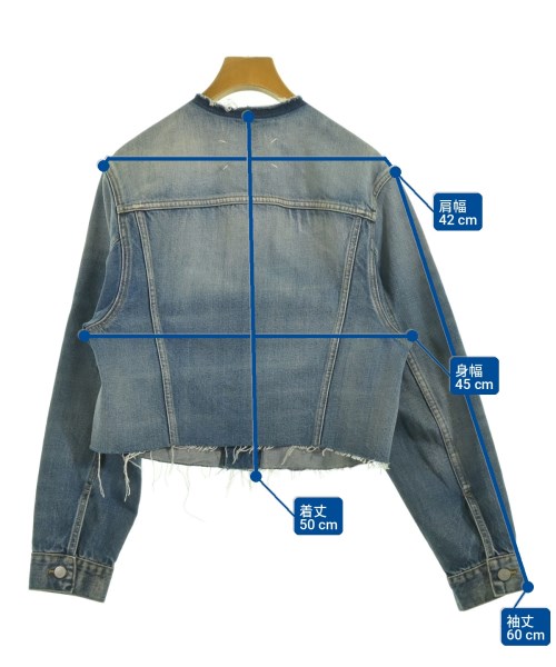 Maison Margiela（メゾンマルジェラ）デニムジャケット 青 サイズ:40(M位) レディース/2200724922017