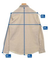 Maison Margiela（メゾンマルジェラ）カジュアルシャツ ベージュ サイズ:44(S位) メンズ/2200722610190