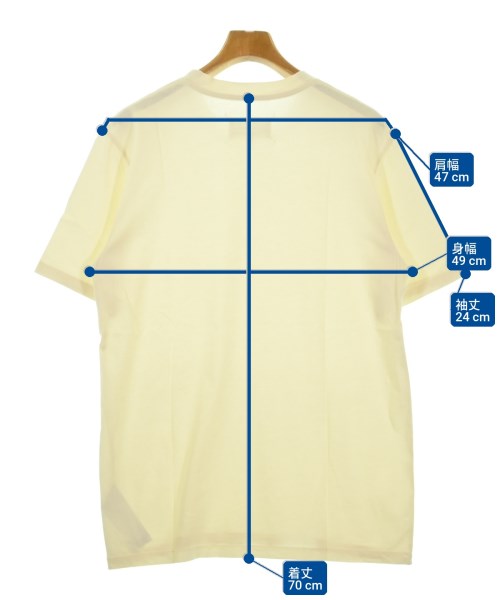 Maison Margiela（メゾンマルジェラ）Tシャツ・カットソー 黄 サイズ:L メンズ/2200730063025