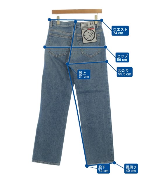 Maison Margiela（メゾンマルジェラ）デニムパンツ 紺 サイズ:40(M位) レディース/2200731396023
