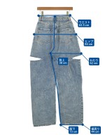 Maison Margiela（メゾンマルジェラ）デニムパンツ 青 サイズ:38(S位) レディース/2200727035271