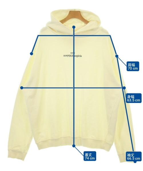 Maison Margiela（メゾンマルジェラ）パーカー 白 サイズ:50(XL位) メンズ/2200731525041