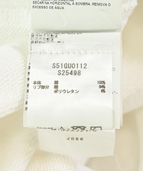 Maison Margiela（メゾンマルジェラ）スウェット 白 サイズ:S レディース/2200731586165