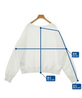 Maison Margiela（メゾンマルジェラ）スウェット 白 サイズ:S レディース/2200731586165