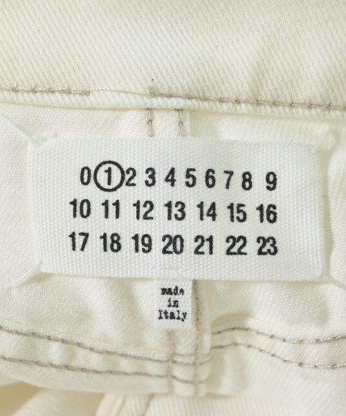 Maison Margiela（メゾンマルジェラ）デニムパンツ 白 サイズ:38(S位) レディース/2200731586226