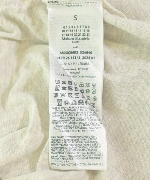 Maison Margiela（メゾンマルジェラ）Tシャツ・カットソー グレー サイズ:S レディース/2200731586363